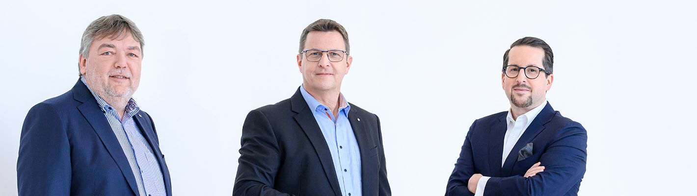 Gerd Oelsner, Dipl.-Betriebswirt (FH) Dieter Ludwig und Dr. Dominik Breidenbach